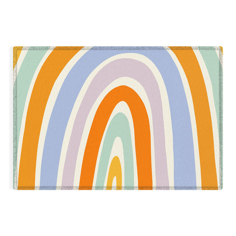 Lane and Lucia Mod Rainbow Outdoor Rug