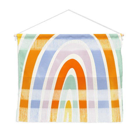 Lane and Lucia Mod Rainbow Wall Hanging Landscape