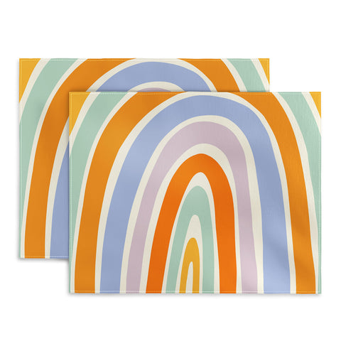 Lane and Lucia Mod Rainbow Placemat