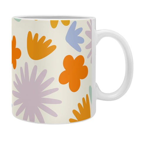 Lane and Lucia Mod Spring Flowers Coffee Mug