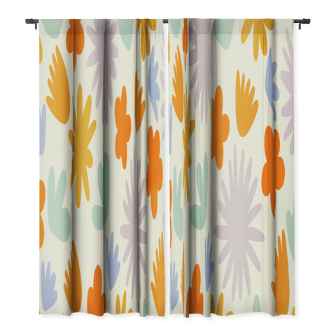 Lane and Lucia Mod Spring Flowers Blackout Non Repeat