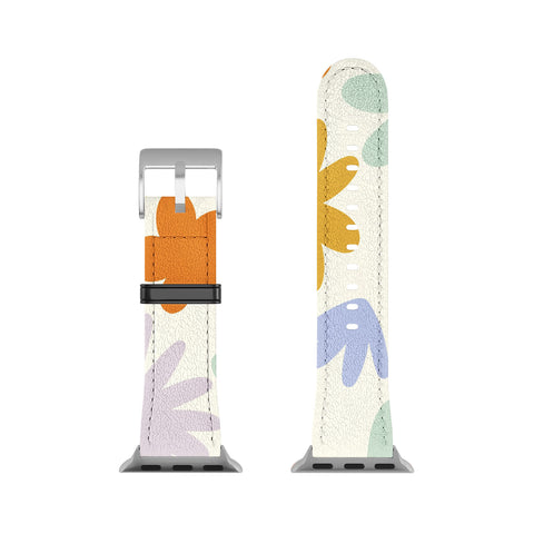 Lane and Lucia Mod Spring Flowers Apple Watch Band