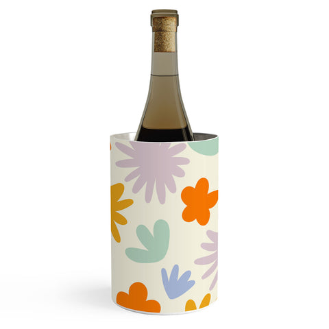 Lane and Lucia Mod Spring Flowers Wine Chiller