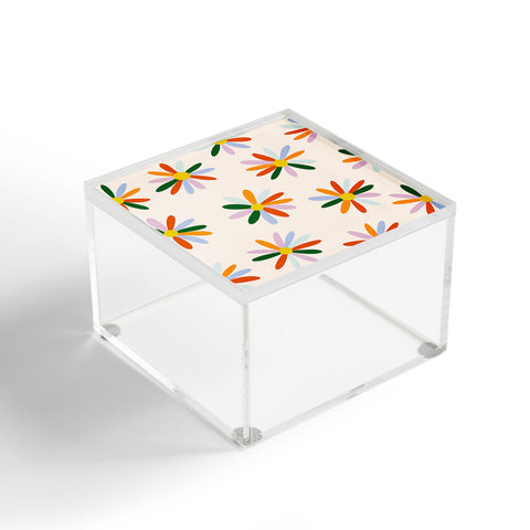 Lane and Lucia Patchwork Daisies Acrylic Box