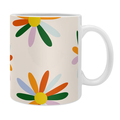 Lane and Lucia Patchwork Daisies Coffee Mug
