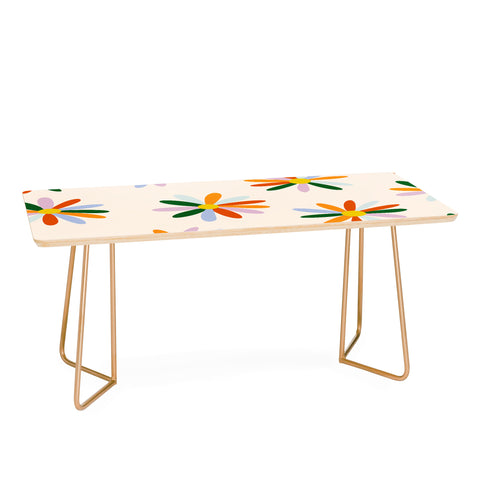 Lane and Lucia Patchwork Daisies Coffee Table