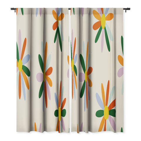 Lane and Lucia Patchwork Daisies Blackout Non Repeat