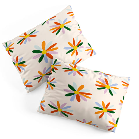 Lane and Lucia Patchwork Daisies Pillow Shams