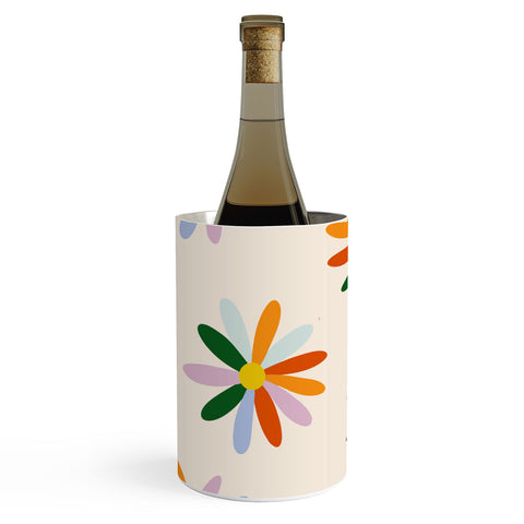 Lane and Lucia Patchwork Daisies Wine Chiller