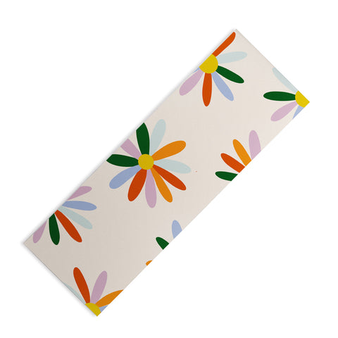 Lane and Lucia Patchwork Daisies Yoga Mat