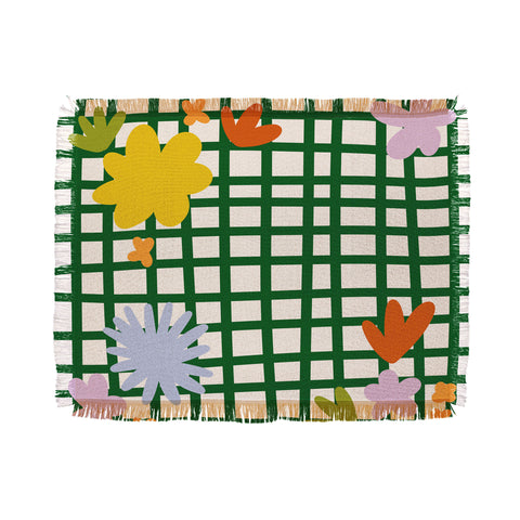 Lane and Lucia Picnic Blanket Throw Blanket