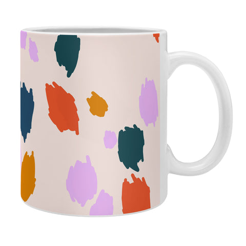 Lane and Lucia Rainbow Animal Print Coffee Mug