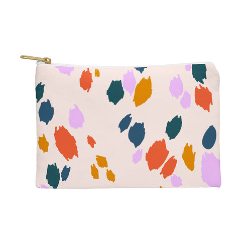 Lane and Lucia Rainbow Animal Print Pouch