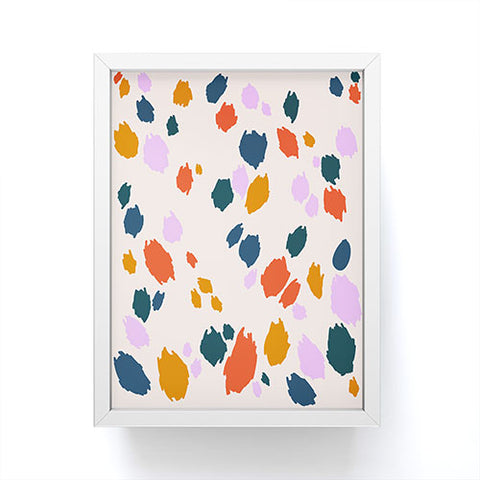 Lane and Lucia Rainbow Animal Print Framed Mini Art Print