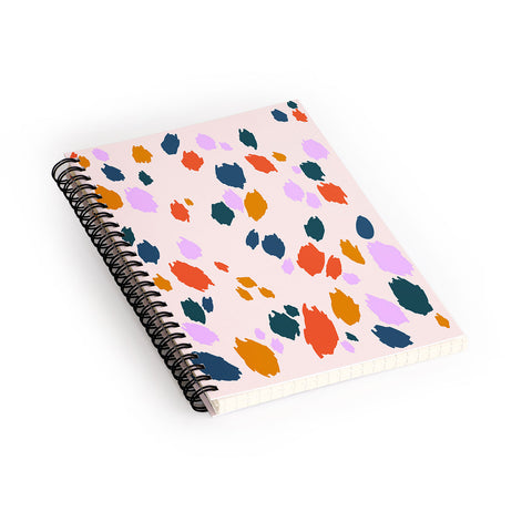 Lane and Lucia Rainbow Animal Print Spiral Notebook