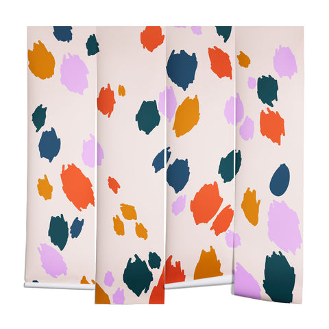 Lane and Lucia Rainbow Animal Print Wall Mural