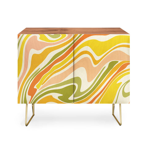 Lane and Lucia Rainbow Marble Credenza