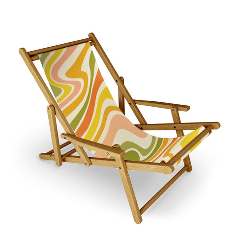 Lane and Lucia Rainbow Marble Sling Chair