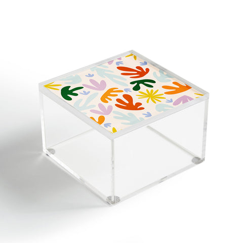 Lane and Lucia Rainbow Matisse Pattern Acrylic Box