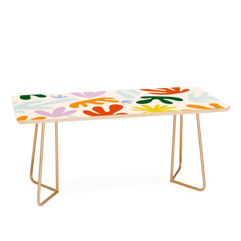 Lane and Lucia Rainbow Matisse Pattern Coffee Table