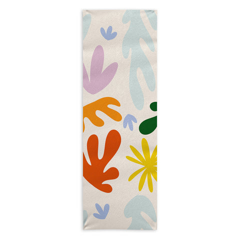 Lane and Lucia Rainbow Matisse Pattern Yoga Towel