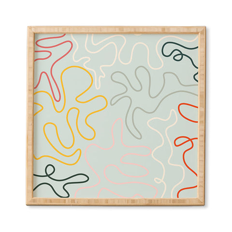 Lane and Lucia Rainbow Pathway Framed Wall Art