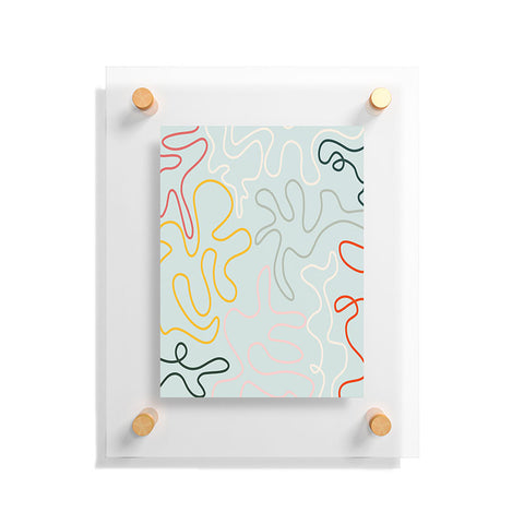 Lane and Lucia Rainbow Pathway Floating Acrylic Print