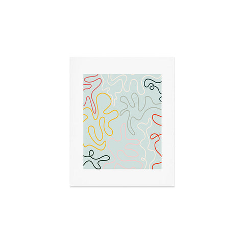 Lane and Lucia Rainbow Pathway Art Print