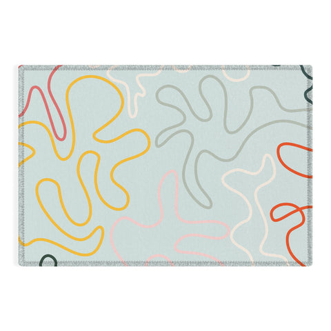 Lane and Lucia Rainbow Pathway Outdoor Rug