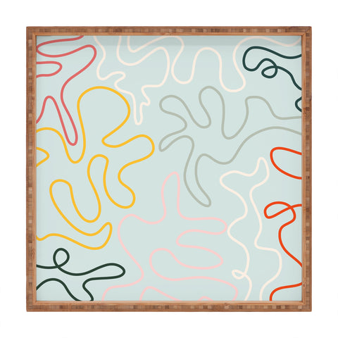 Lane and Lucia Rainbow Pathway Square Tray