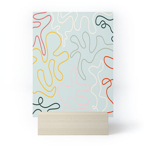 Lane and Lucia Rainbow Pathway Mini Art Print