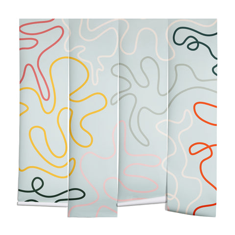 Lane and Lucia Rainbow Pathway Wall Mural