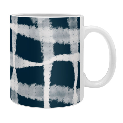 Lane and Lucia Tie Dye no 1 in Indigo Coffee Mug