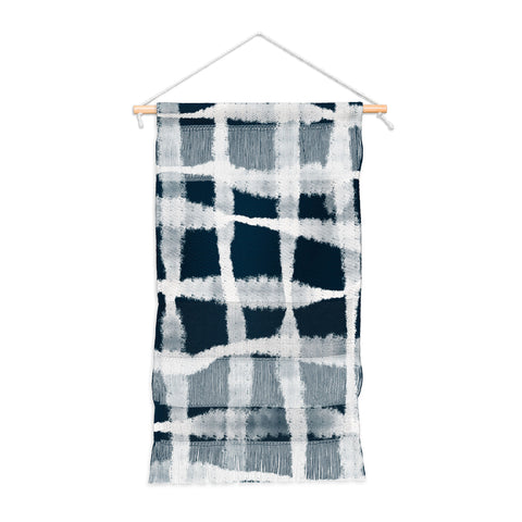 Lane and Lucia Tie Dye no 1 in Indigo Wall Hanging Portrait
