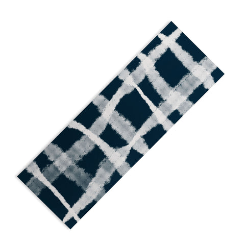 Lane and Lucia Tie Dye no 1 in Indigo Yoga Mat
