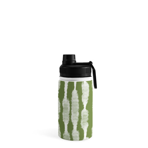 Lane and Lucia Tie Dye no 2 in Green Water Bottle