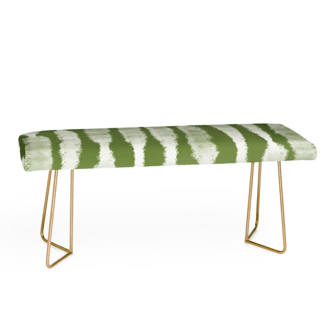 Lane and Lucia Tie Dye no 2 in Green Bench