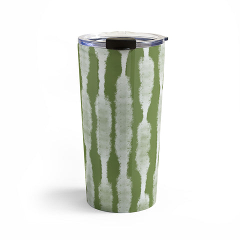 Lane and Lucia Tie Dye no 2 in Green Travel Mug