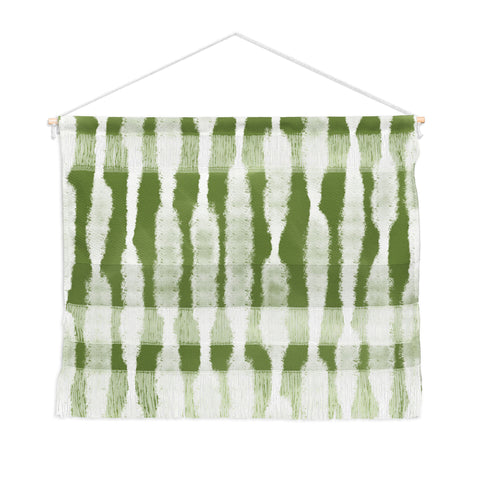 Lane and Lucia Tie Dye no 2 in Green Wall Hanging Landscape