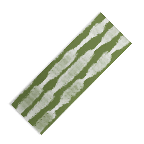 Lane and Lucia Tie Dye no 2 in Green Yoga Mat