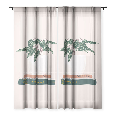 Lane and Lucia Vase no 17 with Alocasia Polly Sheer Non Repeat