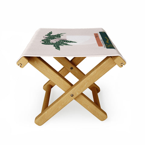 Lane and Lucia Vase no 17 with Alocasia Polly Folding Stool