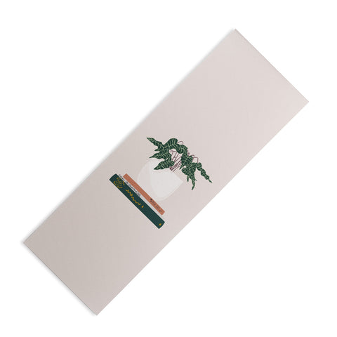 Lane and Lucia Vase no 17 with Alocasia Polly Yoga Mat