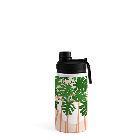 Lane and Lucia Vase no 26 with Tropical Plant Water Bottle