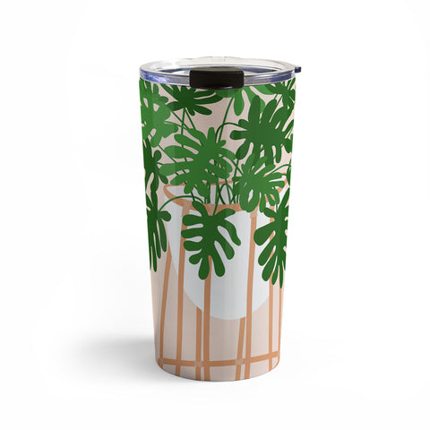 Lane and Lucia Vase no 26 with Tropical Plant Travel Mug