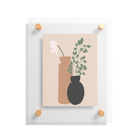 Lane and Lucia Vase no 3 with Eucalyptus and Floating Acrylic Print