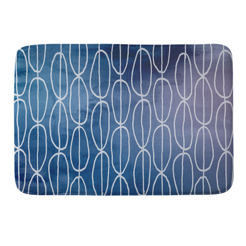 Lara Kulpa Abstract Sounds Memory Foam Bath Mat