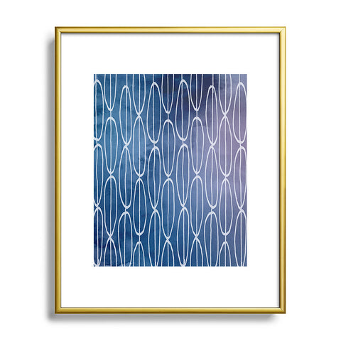 Lara Kulpa Abstract Sounds Metal Framed Art Print