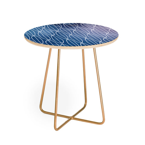 Lara Kulpa Abstract Sounds Round Side Table