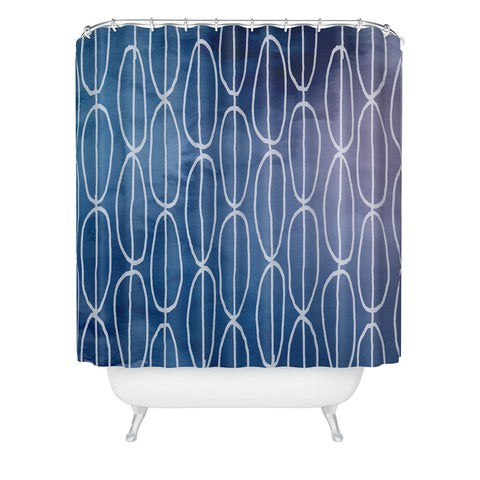 Lara Kulpa Abstract Sounds Shower Curtain